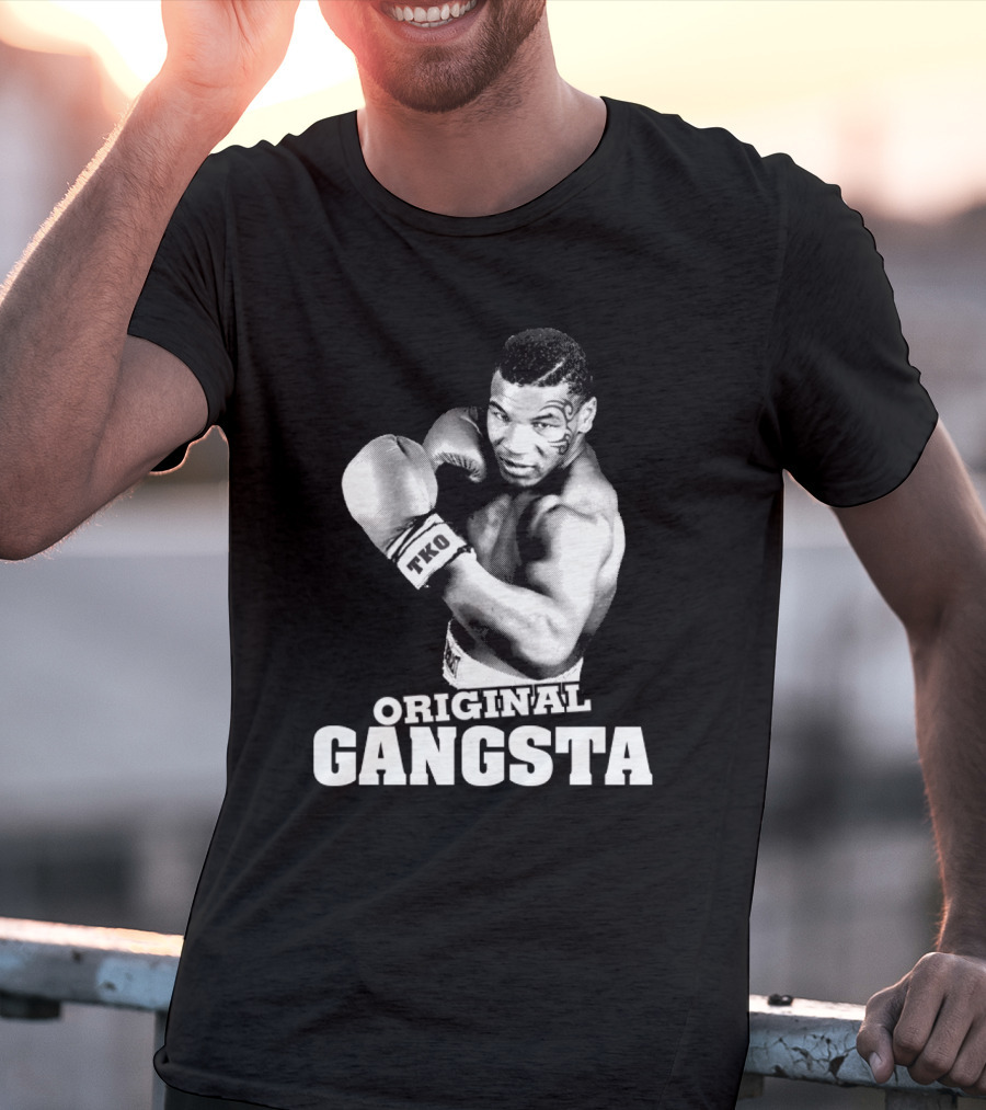 Mike Tyson Original Gangsta Boxing Tko T-Shirt