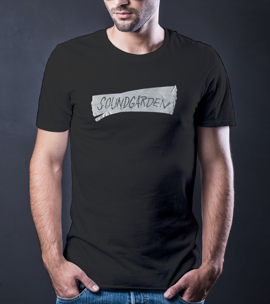 Soundgarden Duct Tape Strip T-Shirt