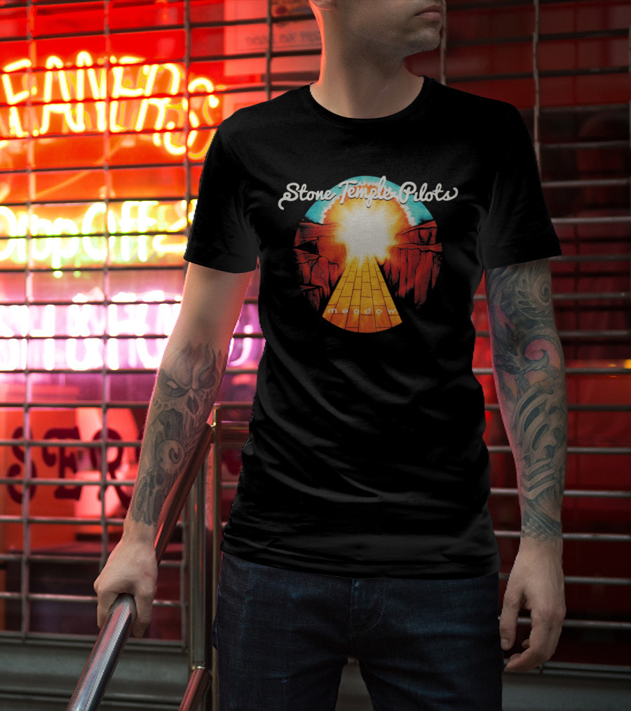 Stone Temple Pilots Meadow Album Cover Artwork T-Shirt