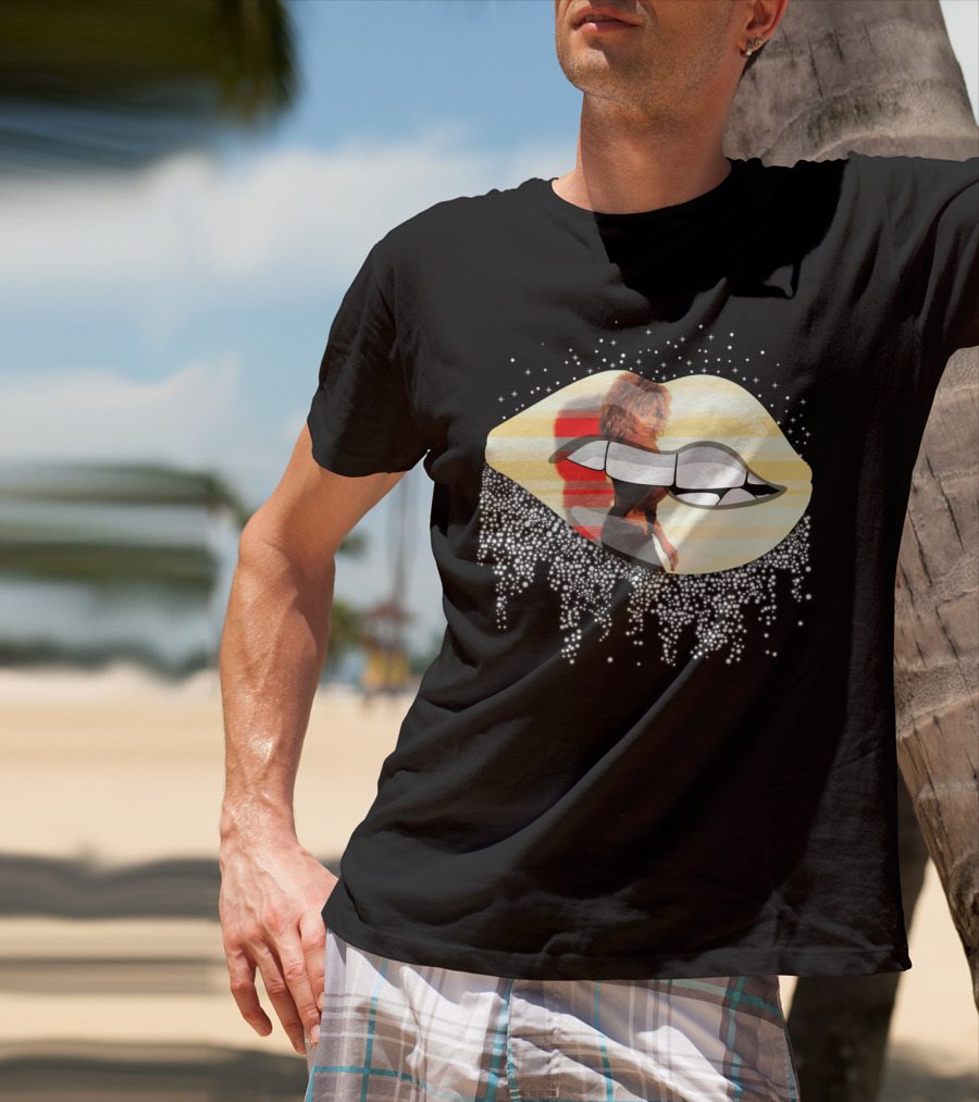 Tina Turner Lips Iconic Performance T-Shirt