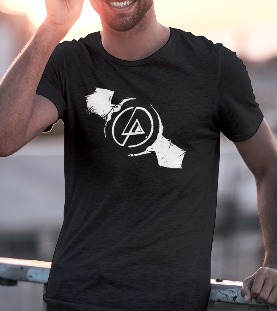 Linkin Park Symbol Bat Wings Logo Rock Band T-Shirt