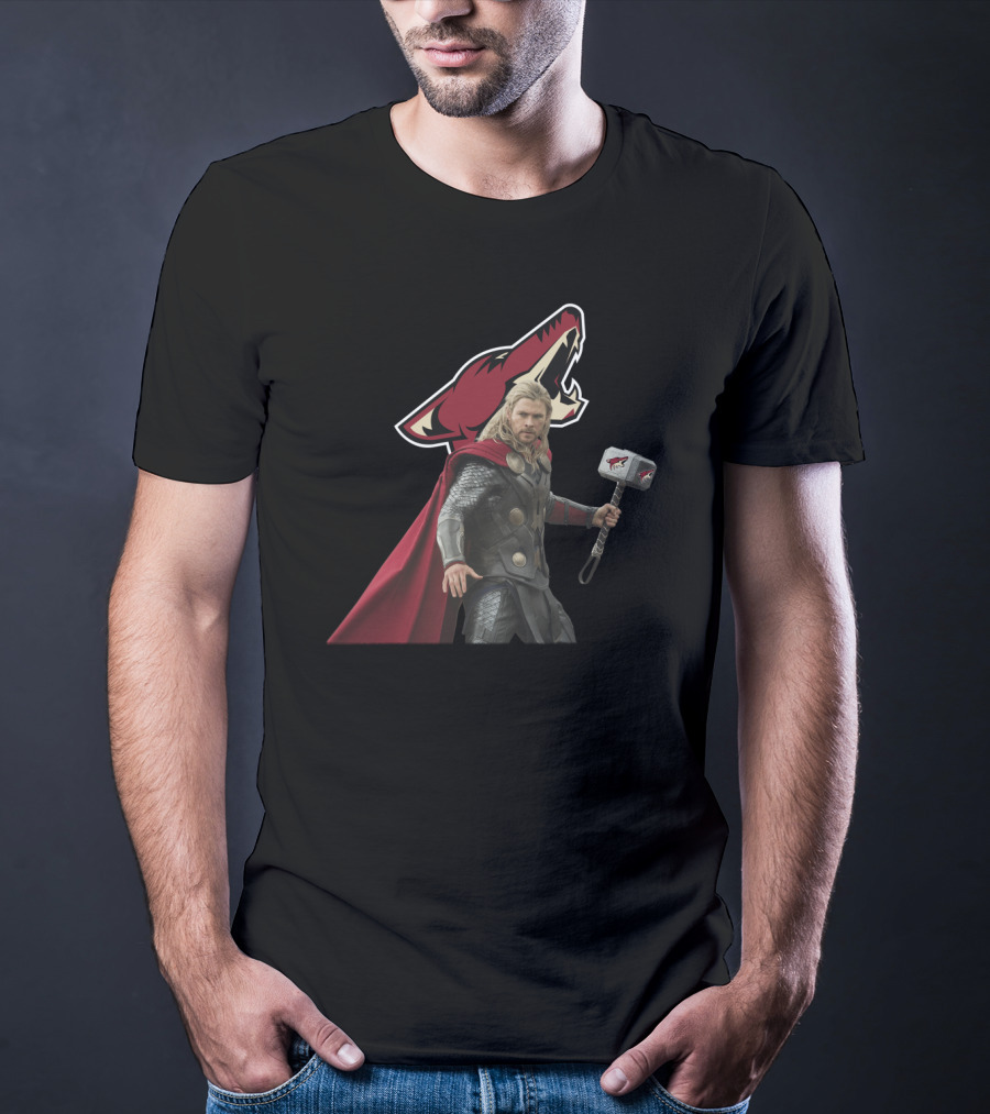 Arizona Coyotes Thor Mashup T-Shirt