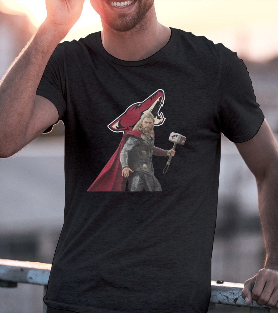 Arizona Coyotes Thor Mashup T-Shirt