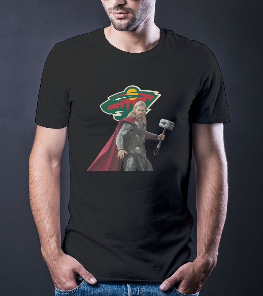 Minnesota Wild Thor Crossover T-Shirt