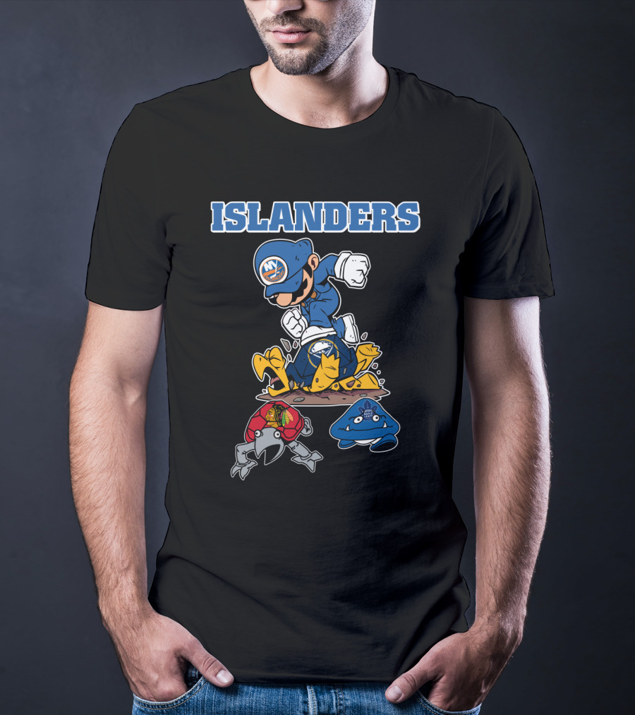 Islanders Ny Inspired Character With Sports References T-Shirt
