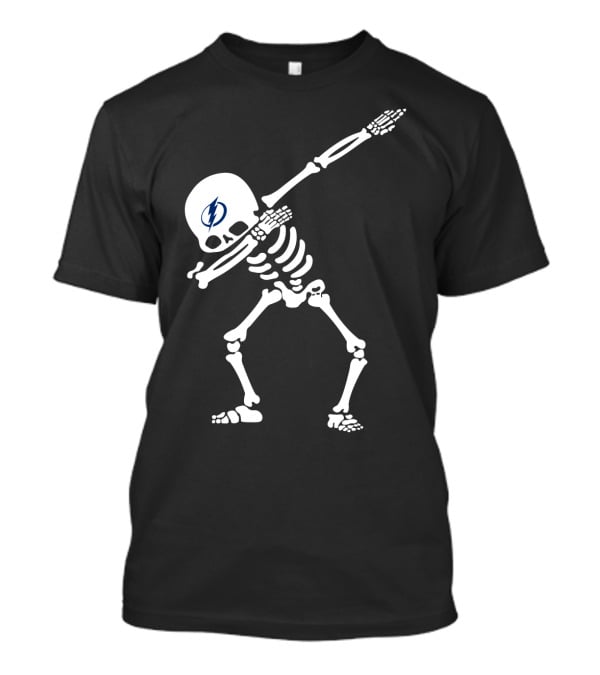 Tampa Bay Lightning Skeleton Dabbing T-Shirt