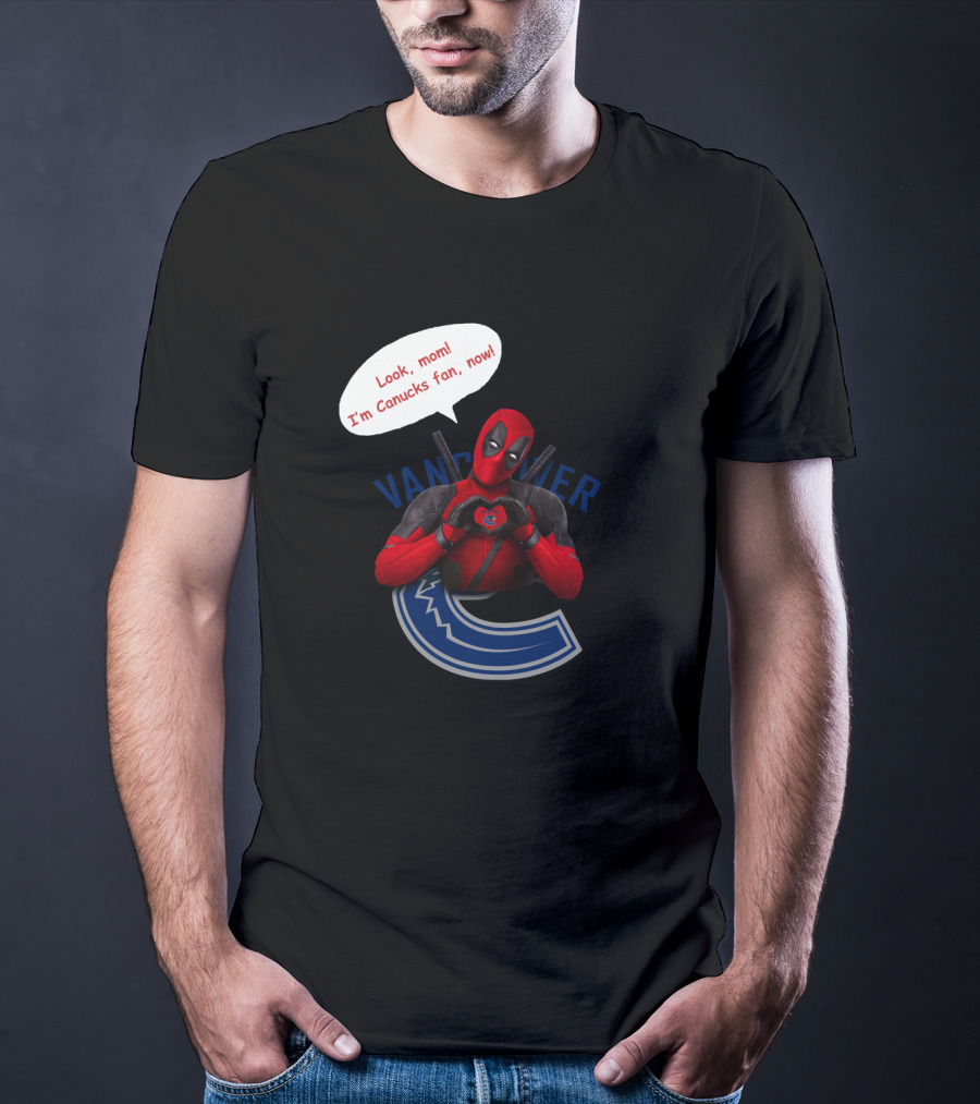 Vancouver Canucks Fan Comic Character T-Shirt