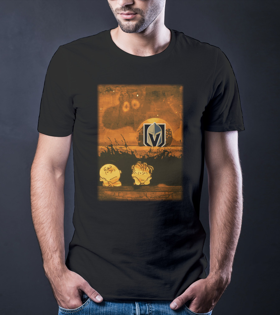 Charlie Brown Linus Great Pumpkin Vegas Golden Knights Halloween T-Shirt