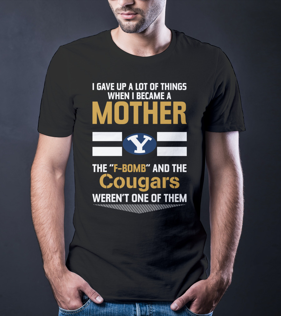 Byu Cougars Football Mother F-Bomb Fan Statement T-Shirt