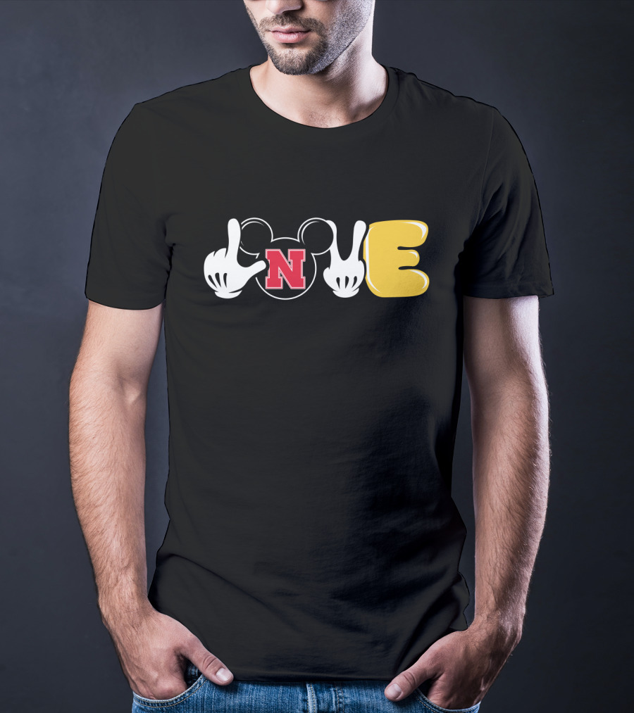 Nebraska Cornhuskers Football Mickey Love T-Shirt