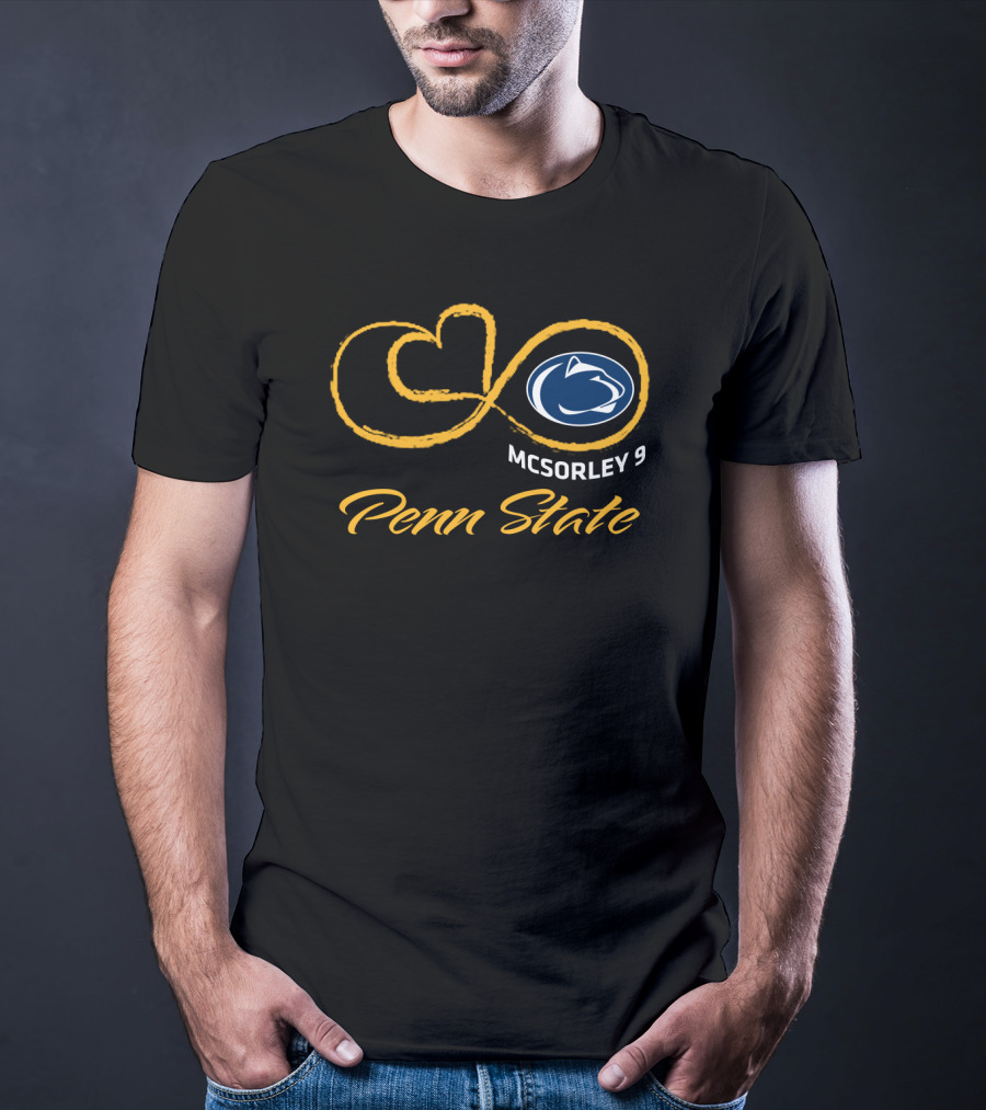 Penn State Nittany Lions Mcsorley 9 Football Infinity T-Shirt