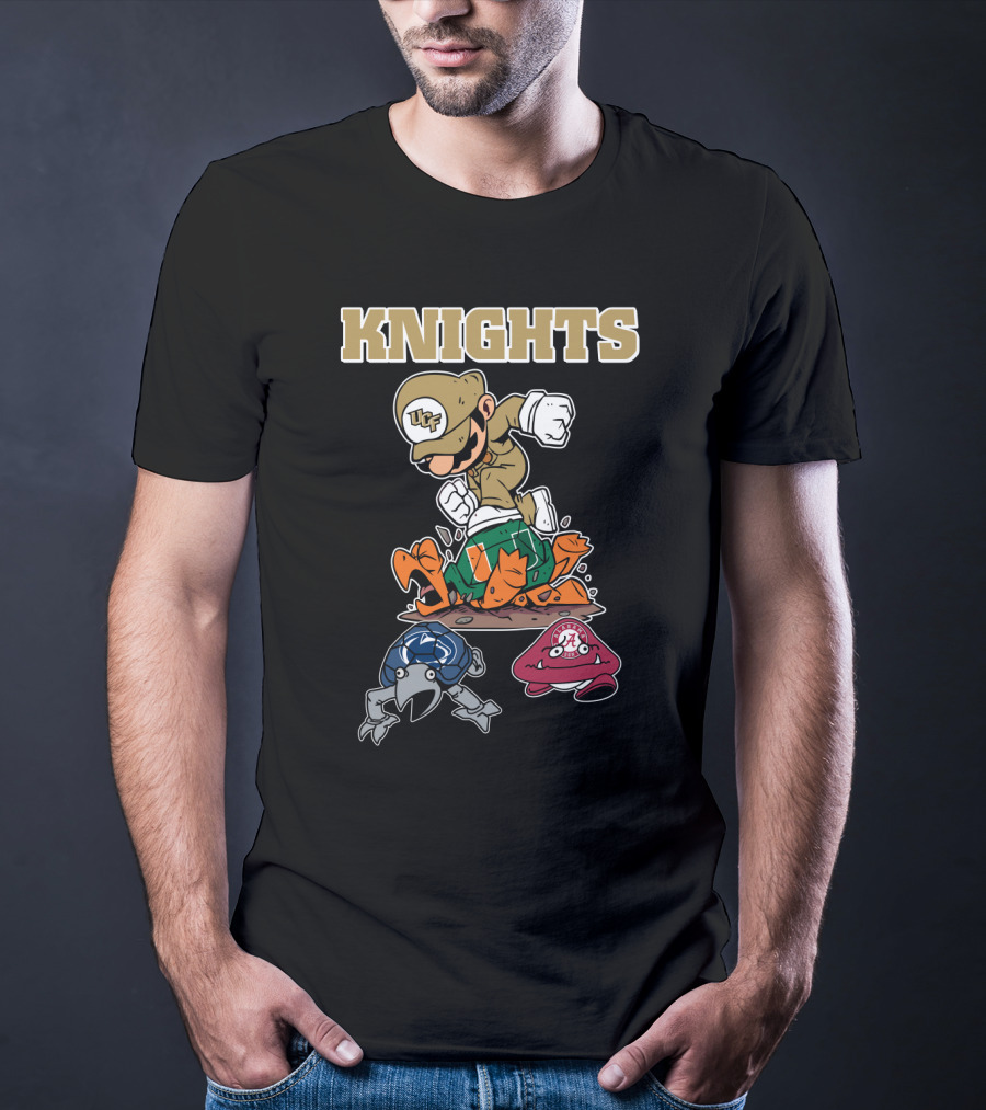 Ucf Knights Football Rivalries Featuring Defeated Mascots T-Shirt
