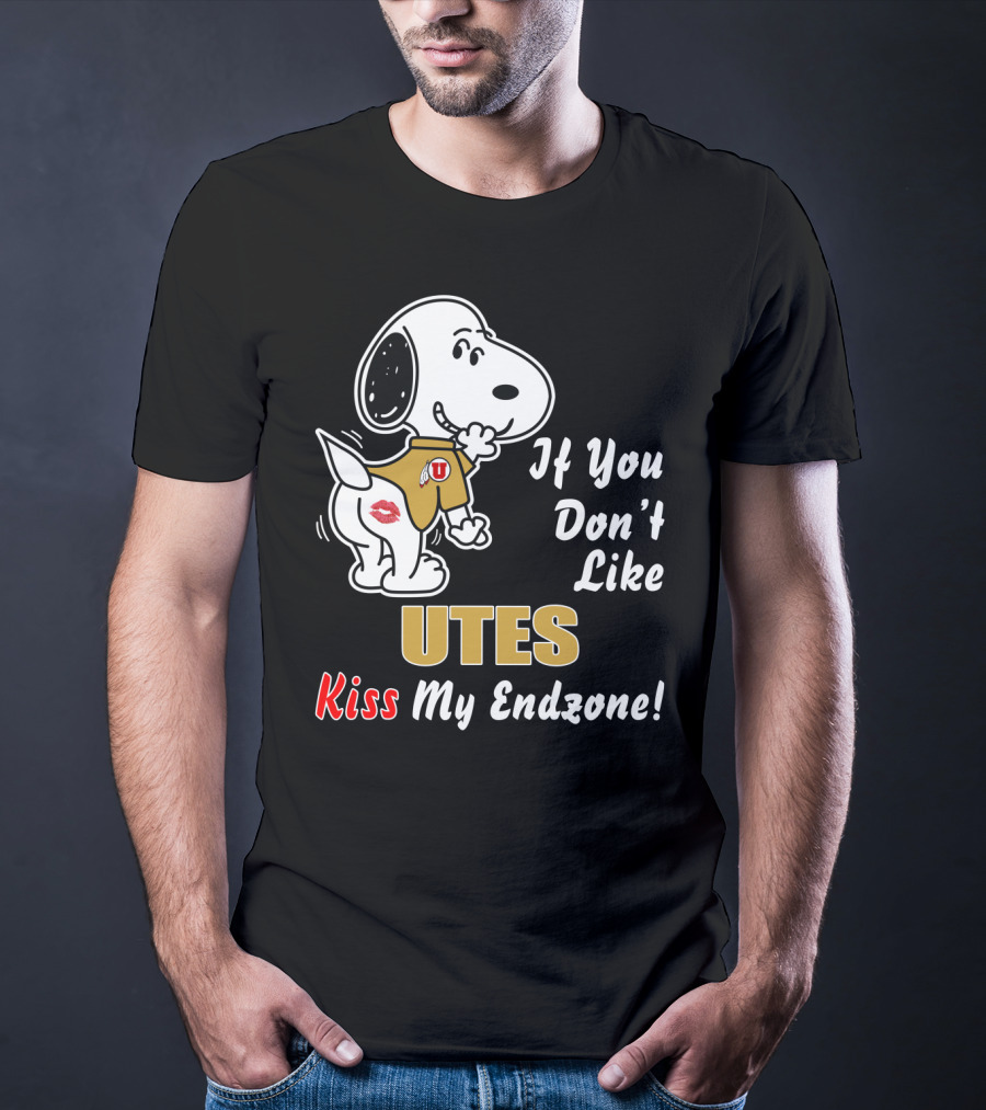 If You Don't Like Utes Kiss My Endzone T-Shirt