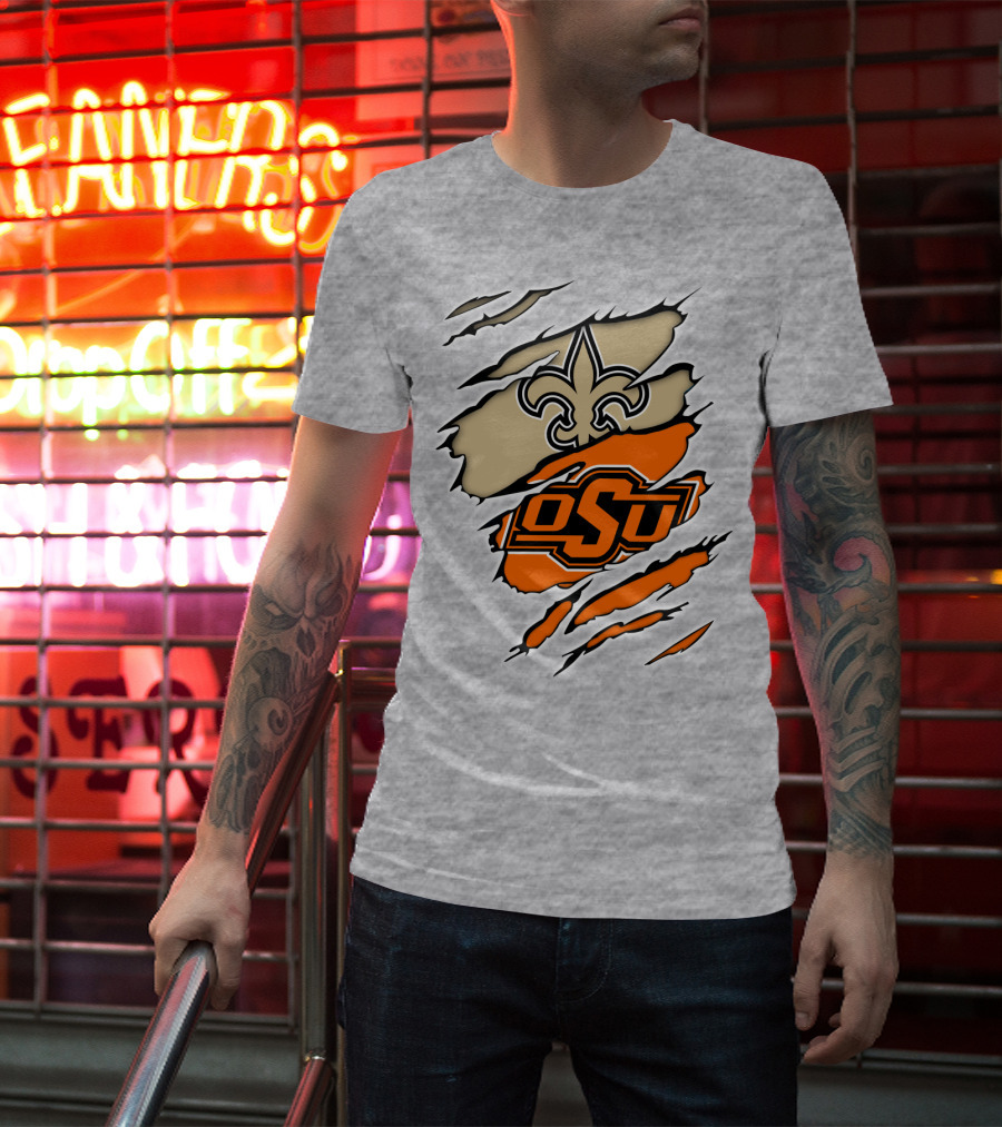 OSU Saints Fleur-de-Lis T-Shirt