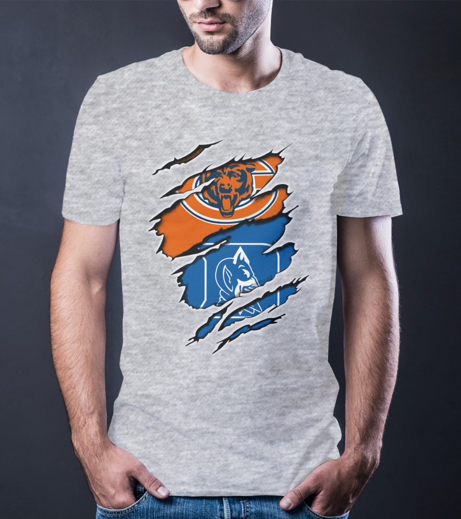 Chicago Bears Duke Blue Devils T-Shirt