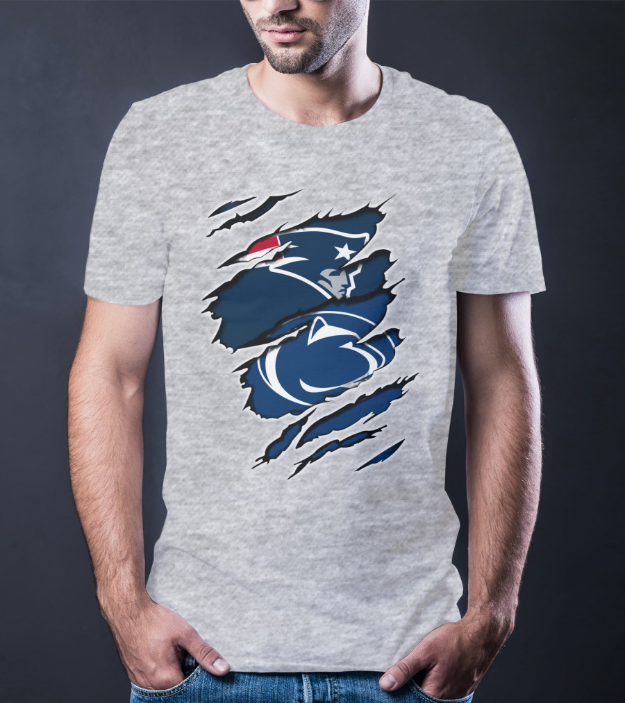 Patriots Penn State Logo Mashup T-Shirt