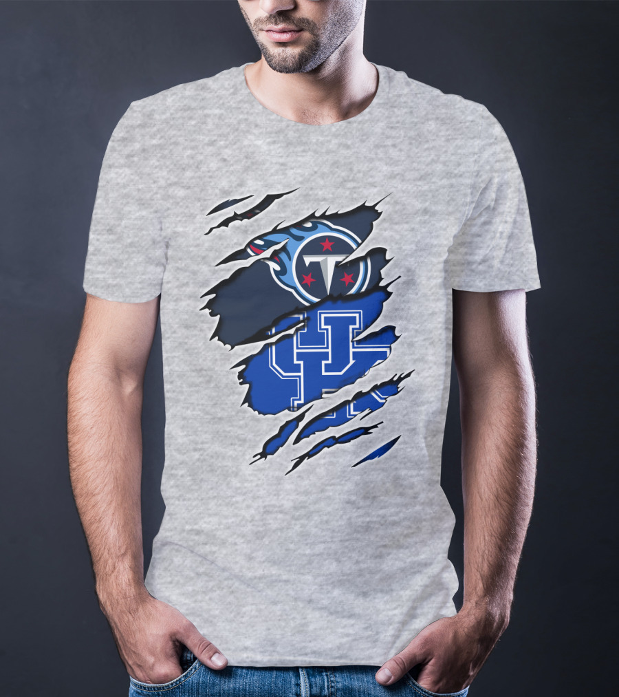 Titans Kentucky Wildcats Torn Reveal T-Shirt