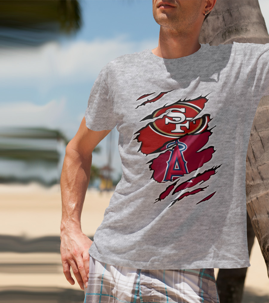 49ers SF Angels A Logo Fusion T-Shirt