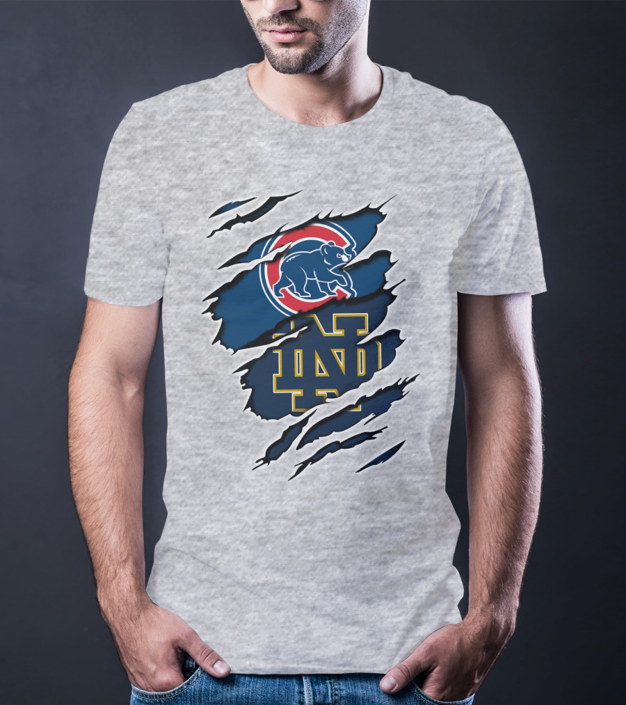 Cubs Notre Dame Rip T-Shirt