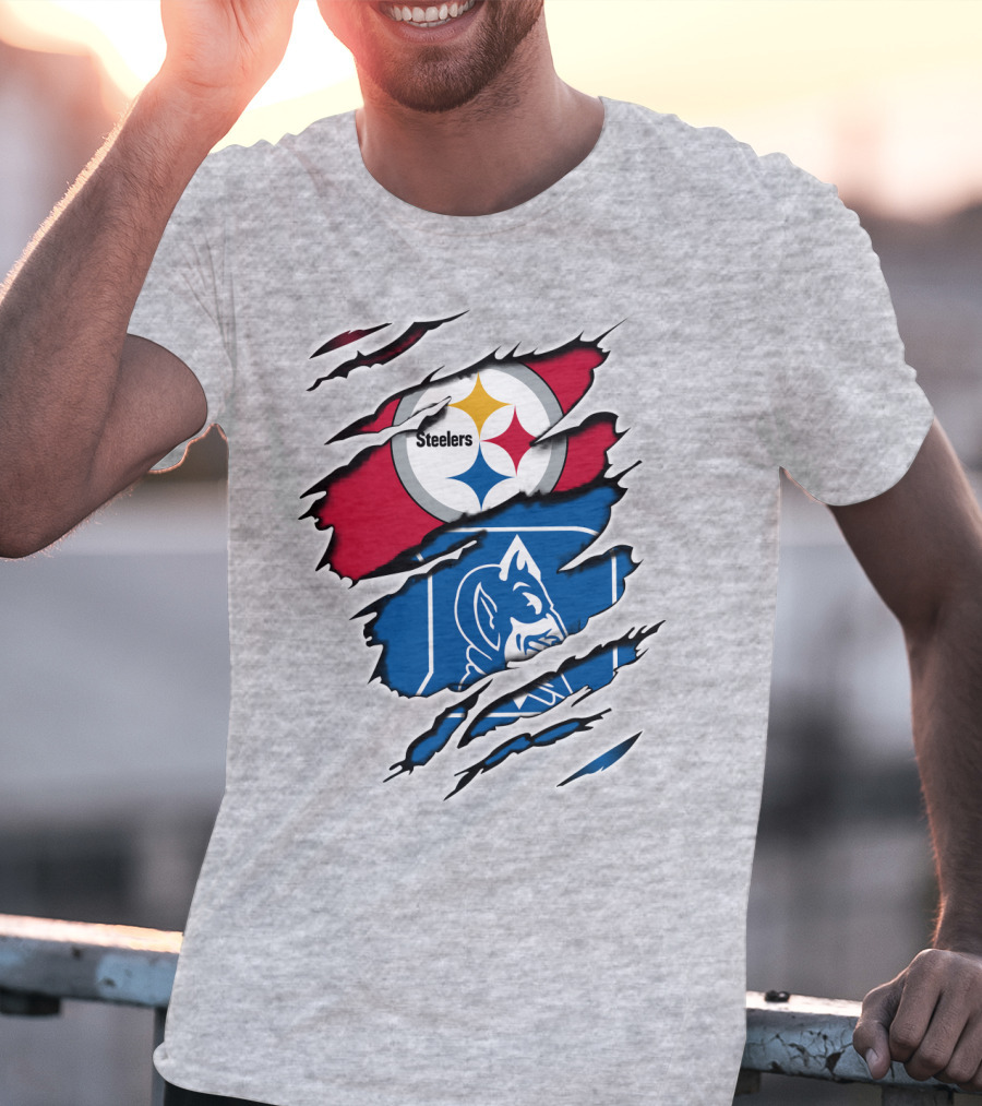 Steelers Duke Logo Fusion T-Shirt