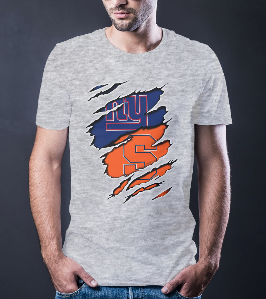 New York Giants Syracuse Orange Mashup T-Shirt
