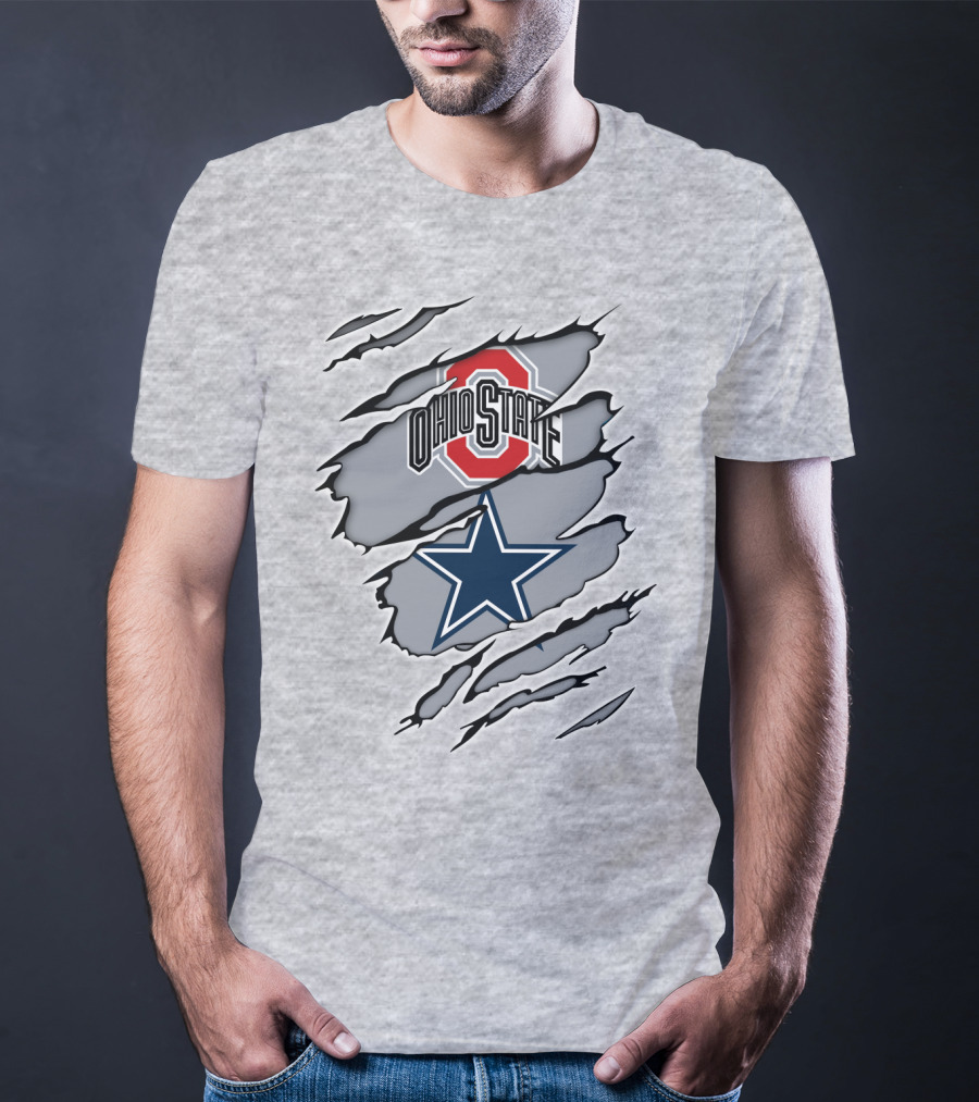 Ohio State Cowboys Dallas Star Burst T-Shirt