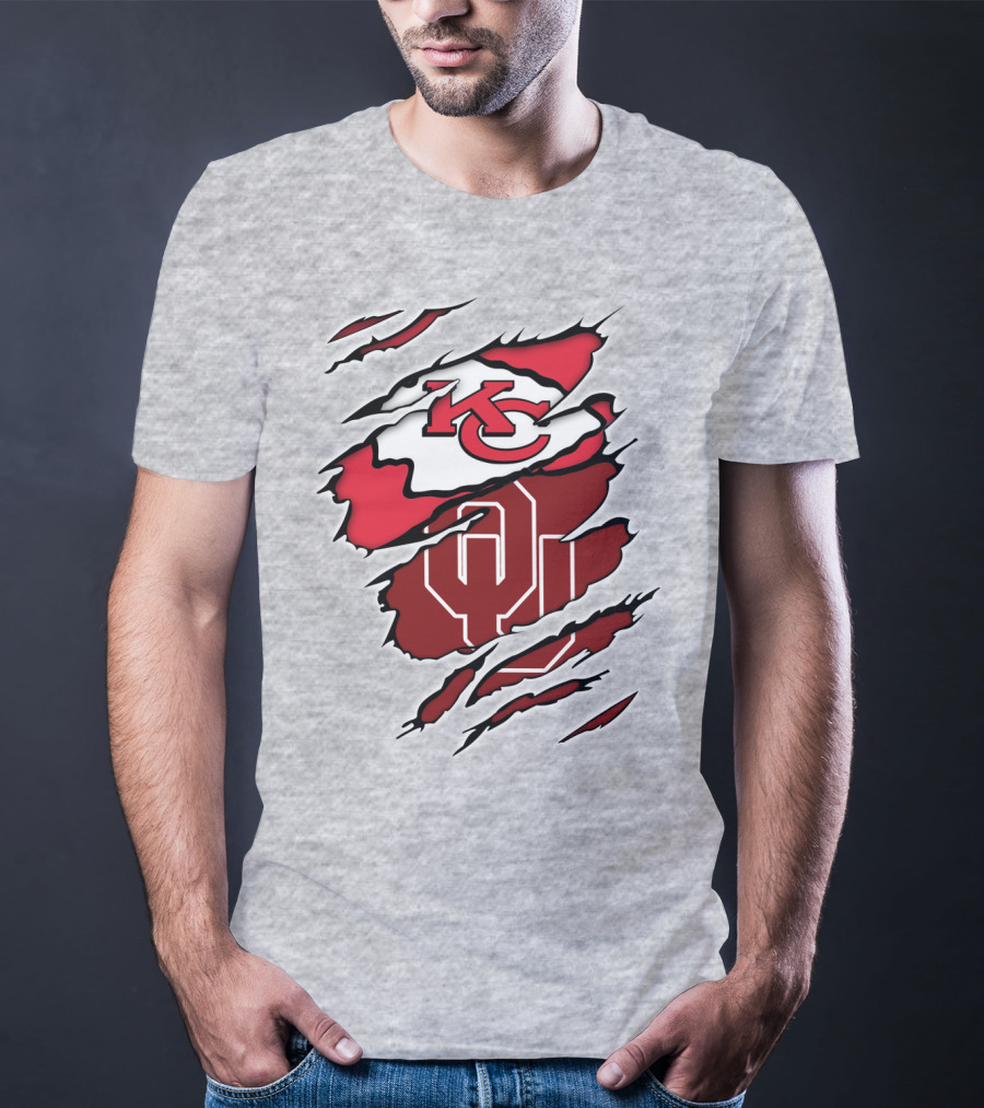 KC Chiefs Oklahoma Sooners T-Shirt