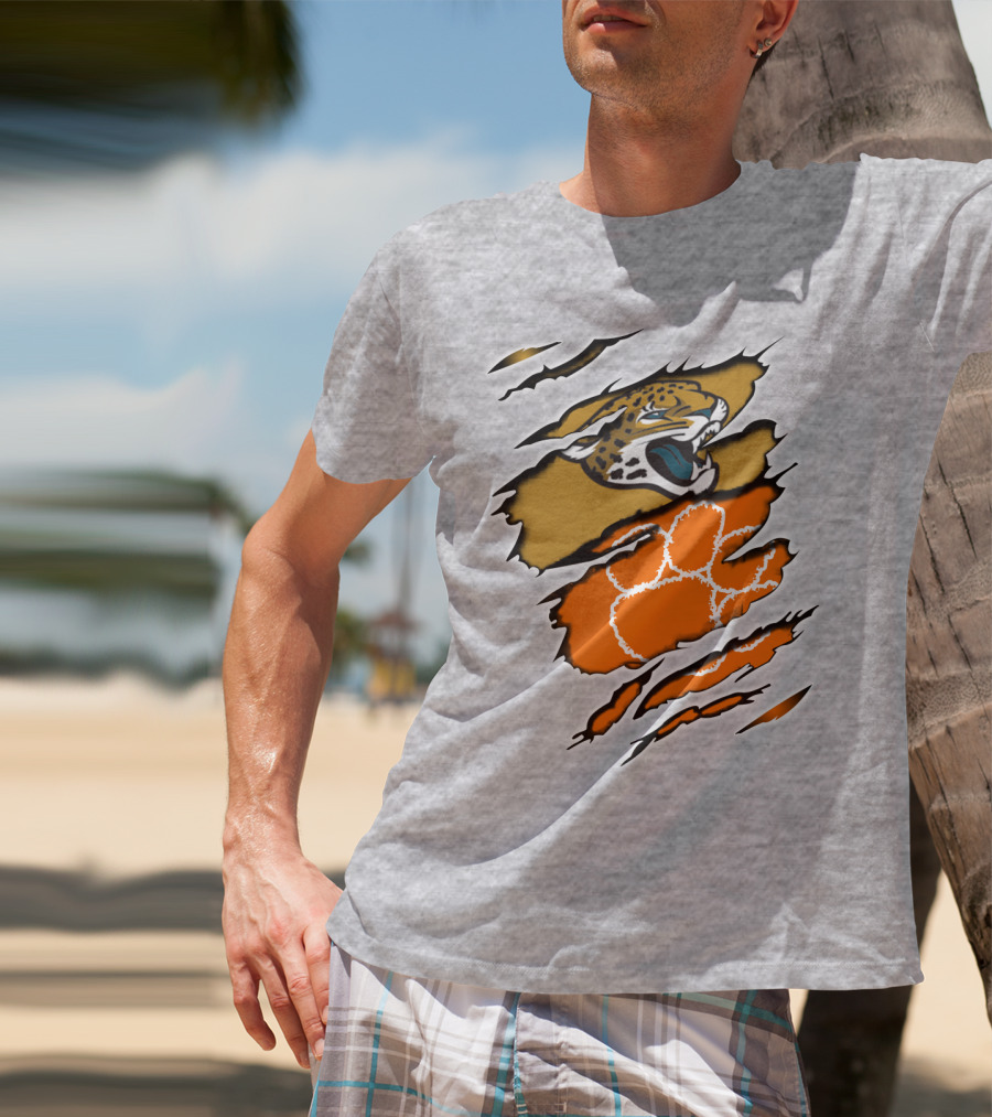 Clemson Tigers Jaguars Rip T-Shirt