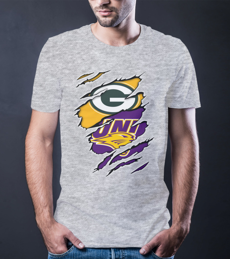 Packers UNI Logo Torn T-Shirt