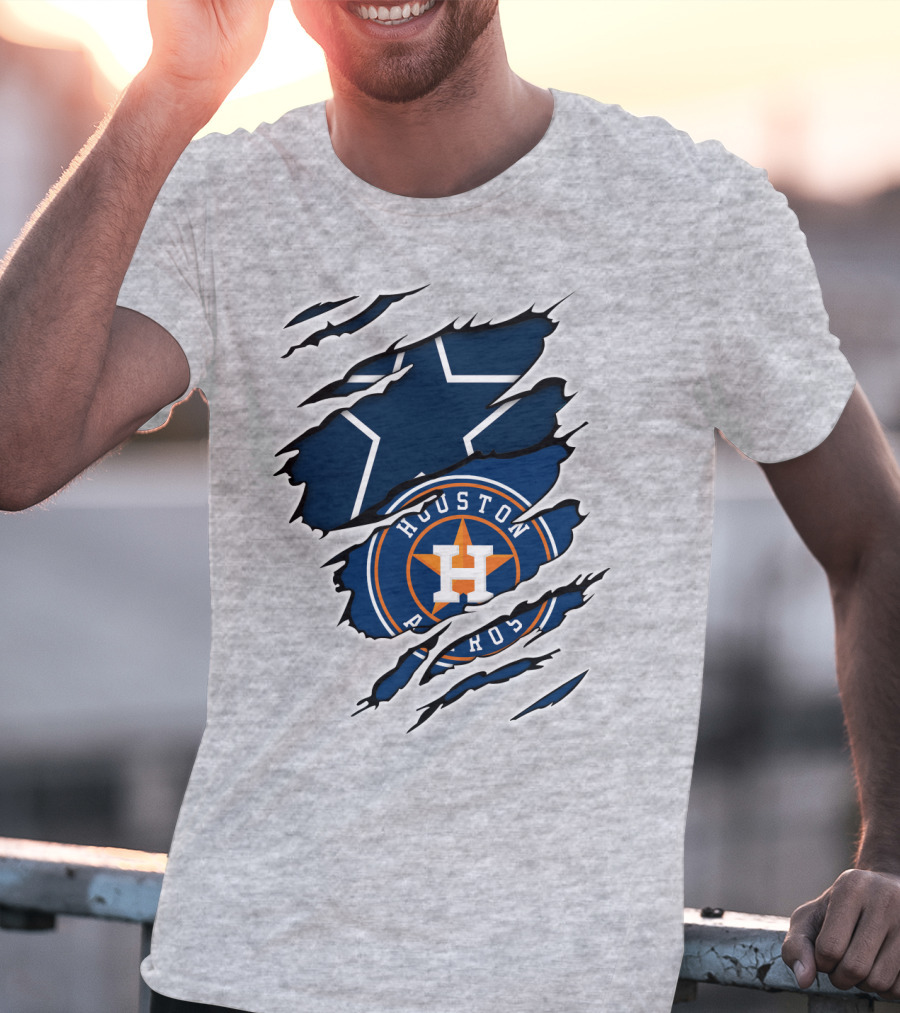 Houston Astros Cowboys Star T-Shirt