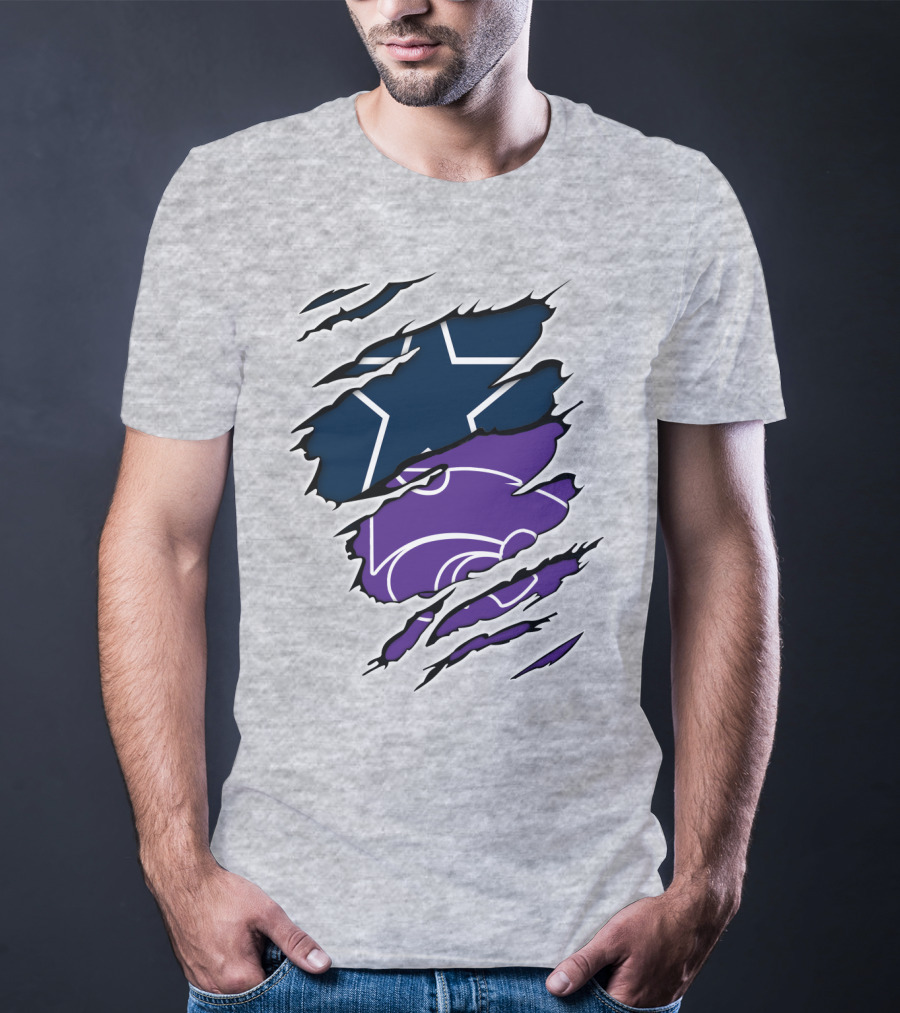 Star Claw Wildcats Cowboys Kansas State Cowboys T-Shirt