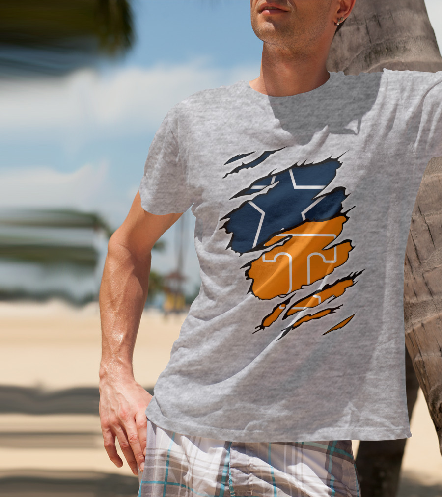 Cowboys Tennessee Vols Star Claw T-Shirt