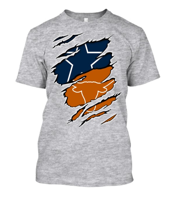 Dallas Cowboys Texas Longhorns Cowboys Longhorn Cowboys T-Shirt