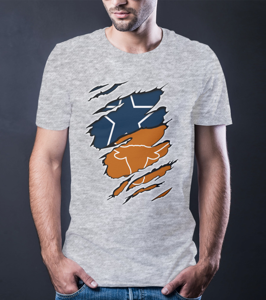 Dallas Cowboys Texas Longhorns Cowboys Longhorn Cowboys T-Shirt