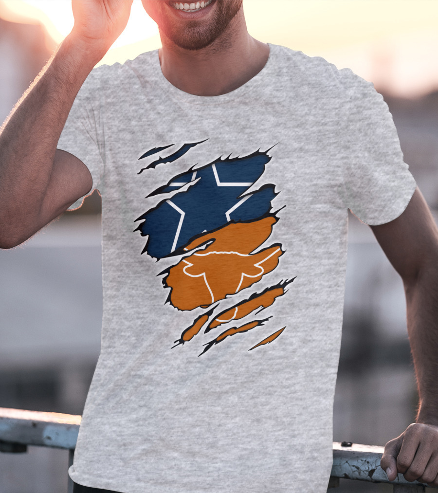 Dallas Cowboys Texas Longhorns Cowboys Longhorn Cowboys T-Shirt