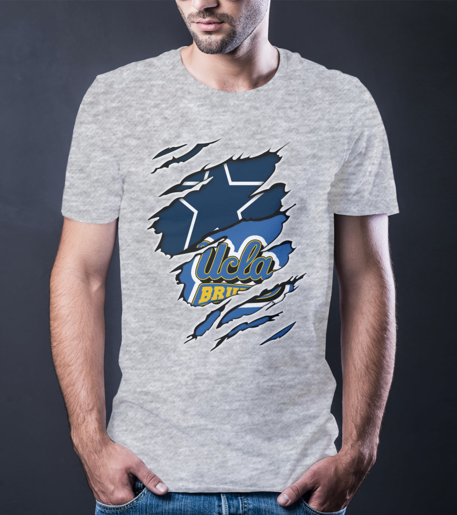 UCLA Bruins Cowboys Star Ribbed T-Shirt