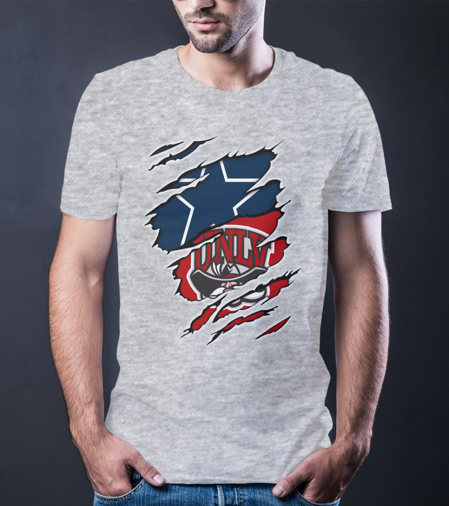 Cowboys Unlv Rebels Star T-Shirt