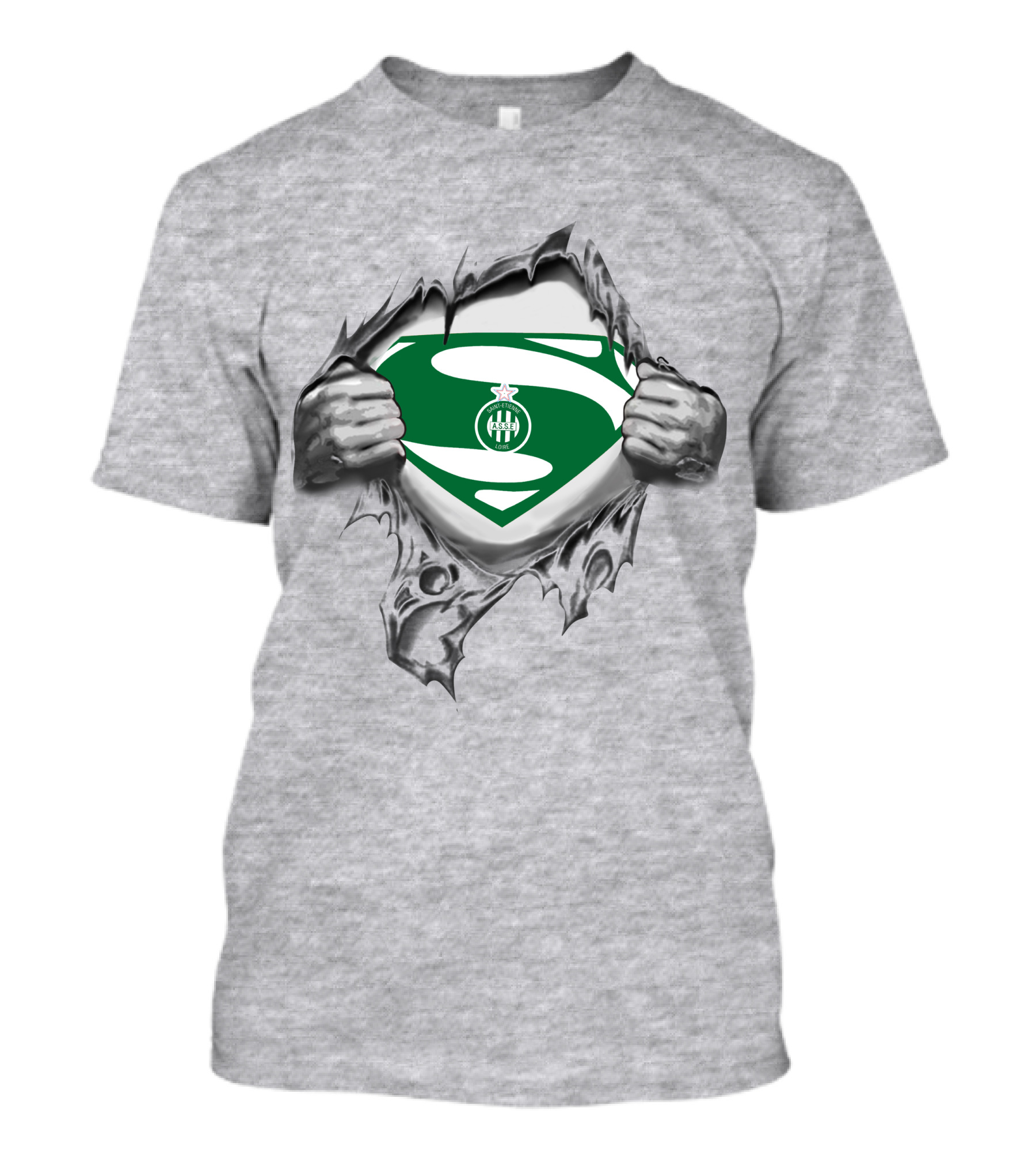 AS Saint Étienne Superman T-Shirt