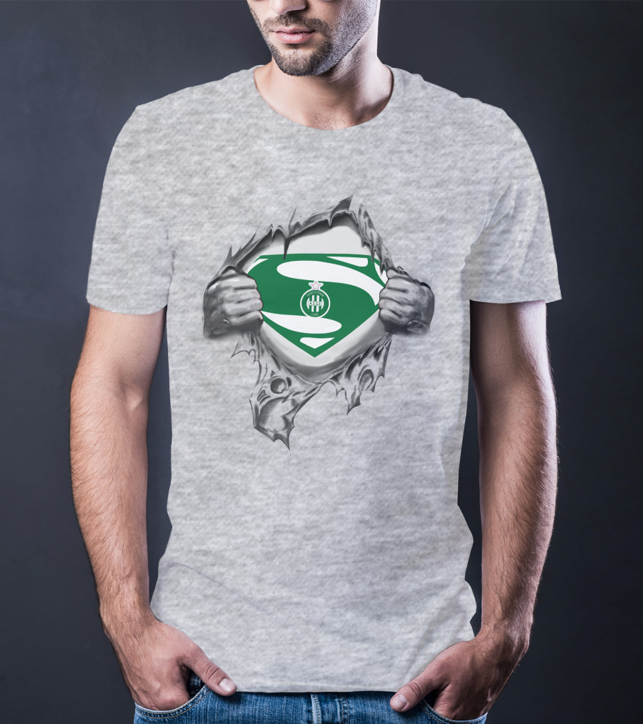 AS Saint Étienne Superman T-Shirt