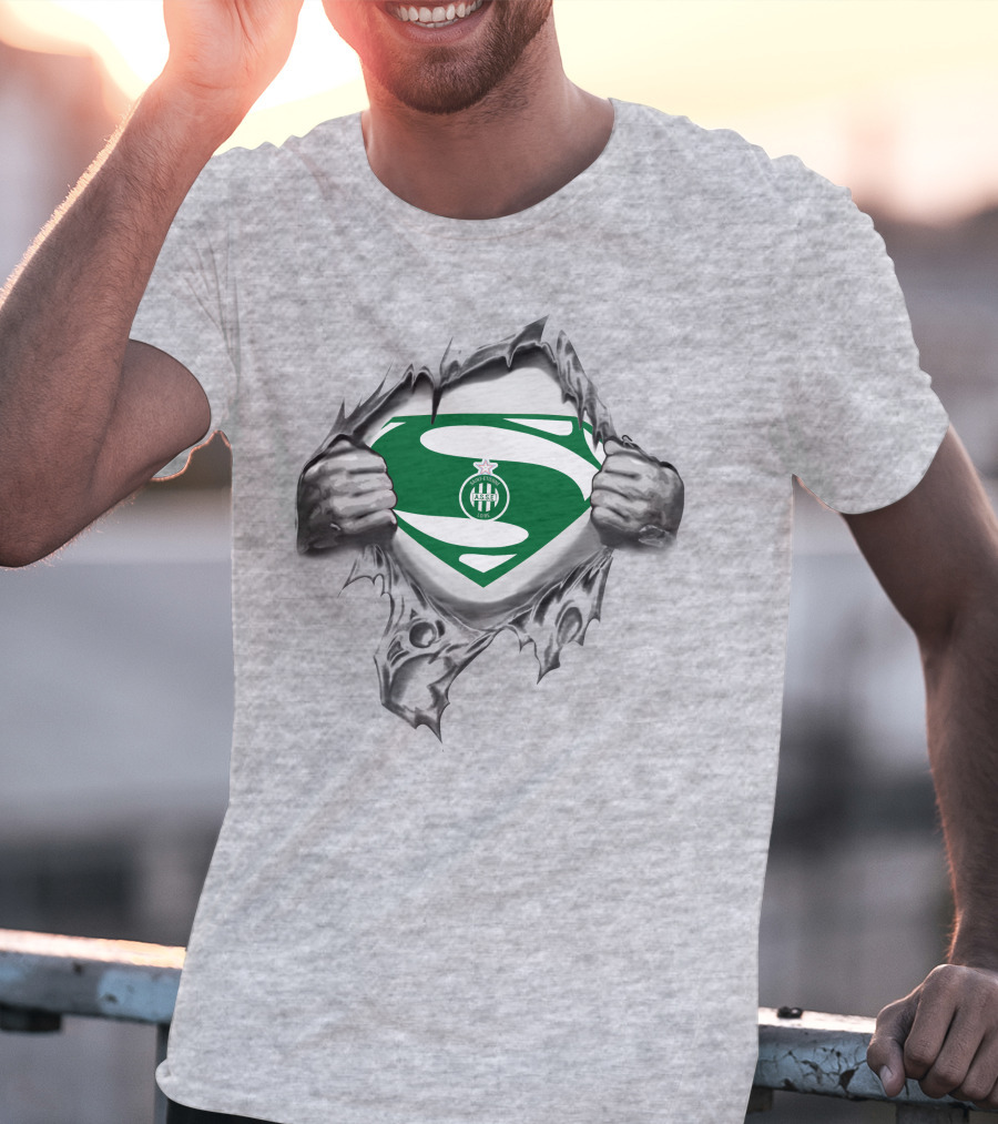 AS Saint Étienne Superman T-Shirt