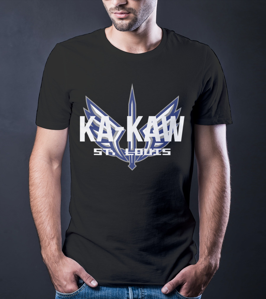 St. Louis BattleHawks Ka Kaw Football Fans T-Shirt