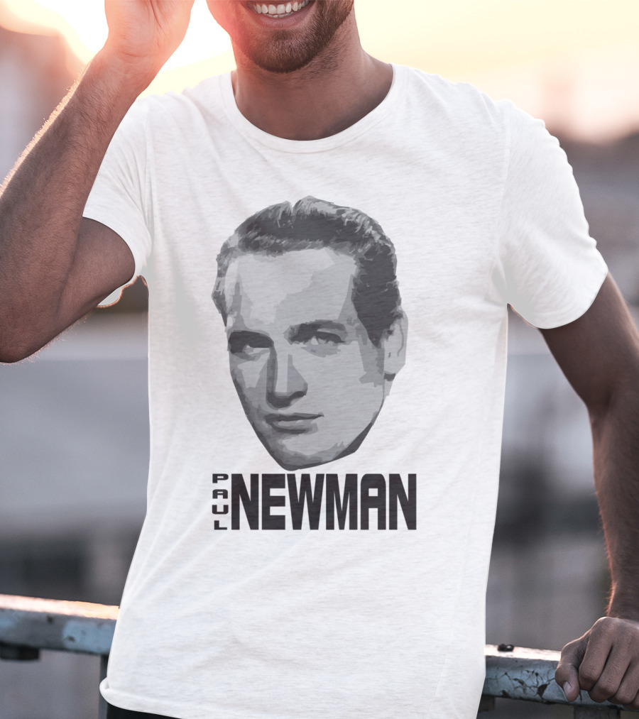 Paul Newman Graphic Portrait T-Shirt