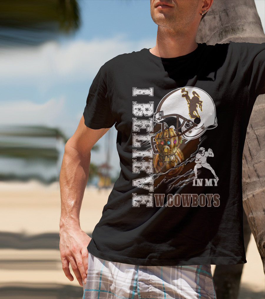 I Believe In My W Cowboys Football Fan Art Crossover T-Shirt