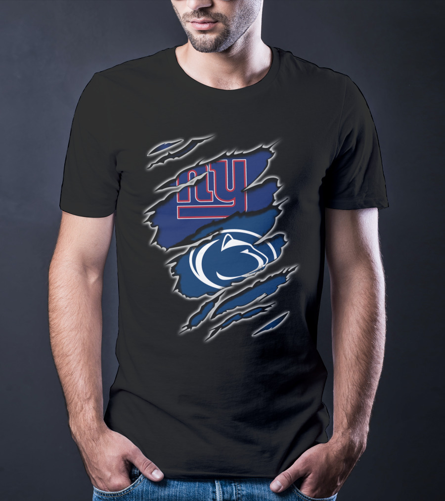 Giants Penn State Rip Claw T-Shirt
