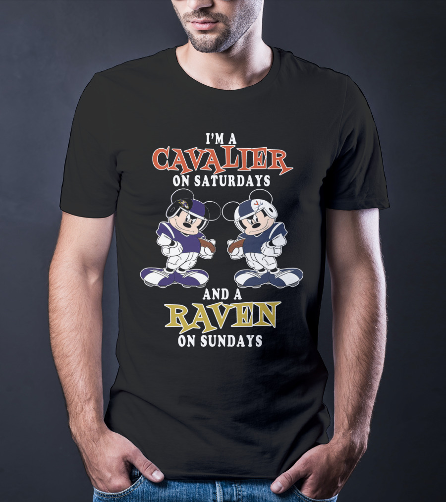 I'm A Cavalier On Saturdays And A Raven On Sundays T-Shirt