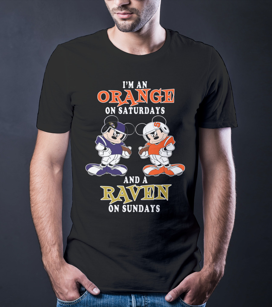 I'm An Orange On Saturdays And A Raven On Sundays T-Shirt