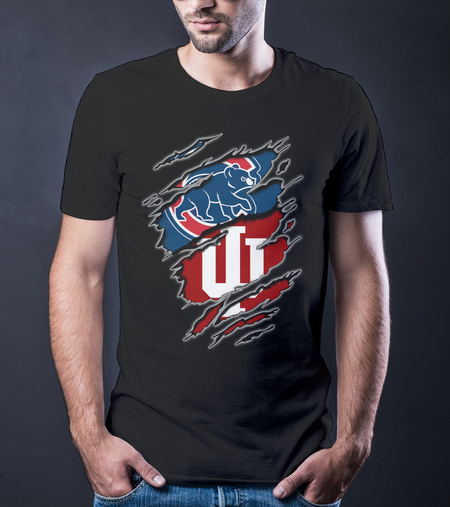 Cubs Hoosiers Crossover Fan T-Shirt