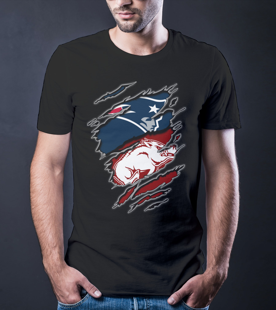 Patriots Arkansas Razorbacks Claw T-Shirt