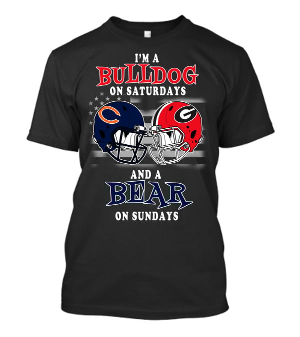 I'm A Bulldog On Saturdays And A Bear On Sundays T-Shirt