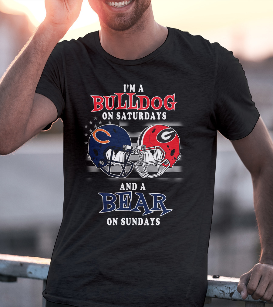 I'm A Bulldog On Saturdays And A Bear On Sundays T-Shirt